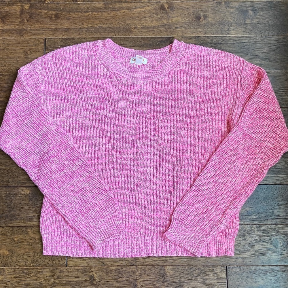Cat & Jack Pink Knit Sweater